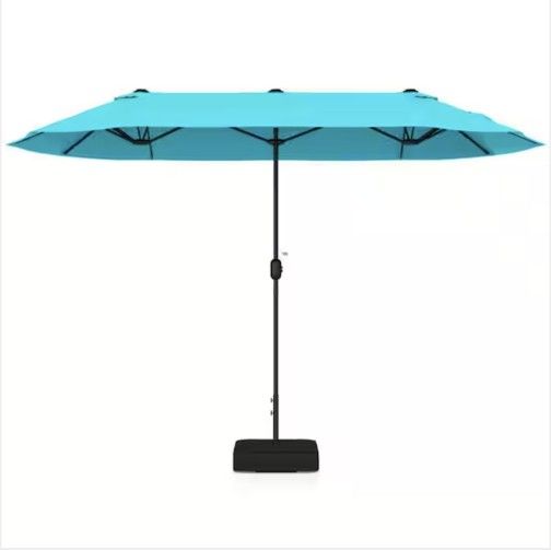 Extra Large 13 ft Patio Umbrella, Double-Sided