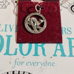 Sterling Silver 925 River Otter Pendant