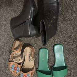 Women Shoes Size 10 (all Pairs)