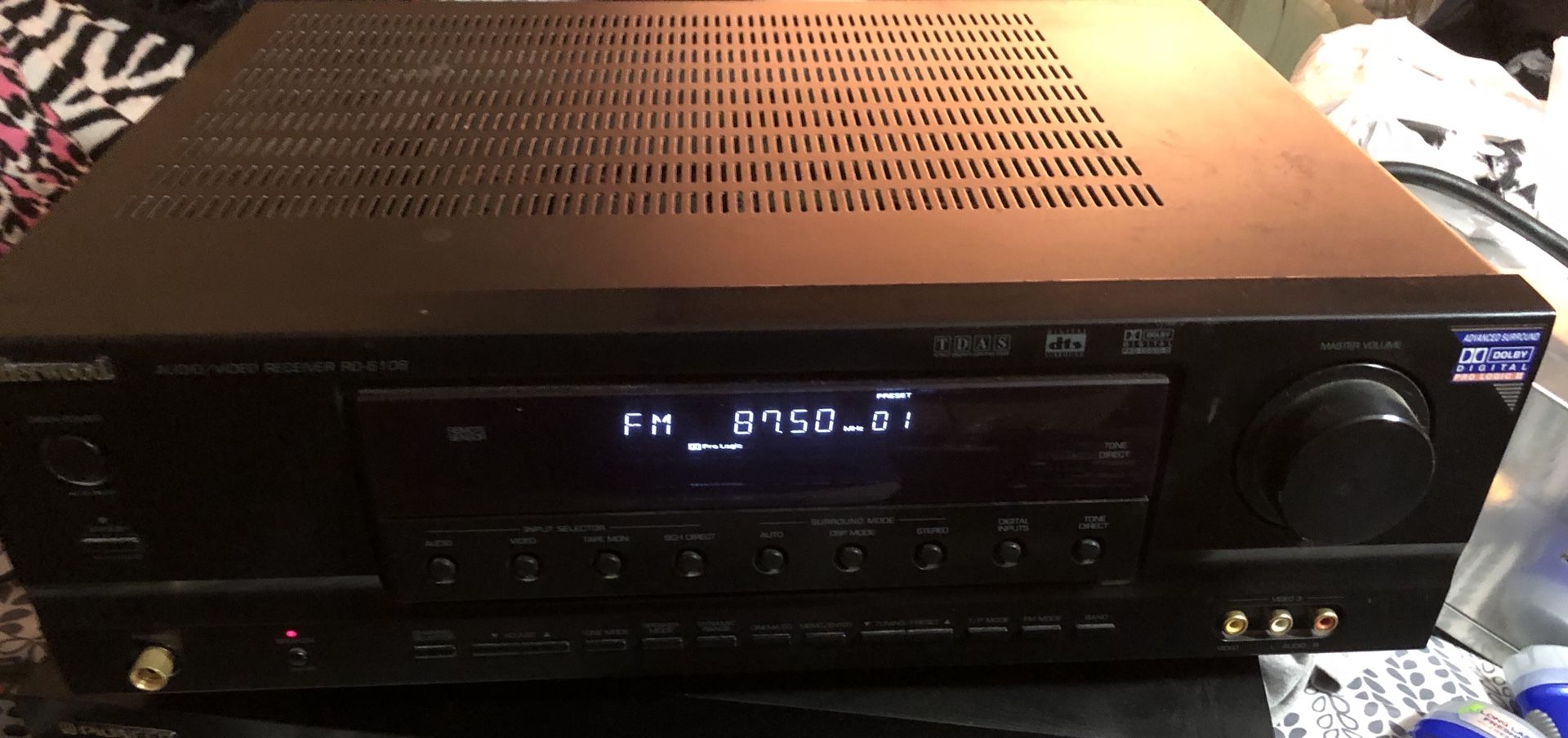 Sherwood audio/video receiver model RD-6108