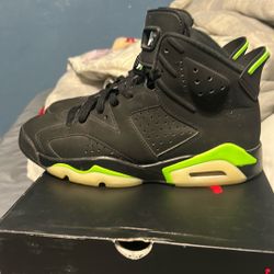 Jordan Retro 6 Electric Green 
