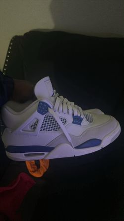 Jordan 4 size 10 military blue