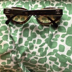 Channel Oval Sunglasses 