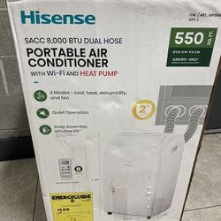 Hisense 8,000 BTU Portable Air Conditioner