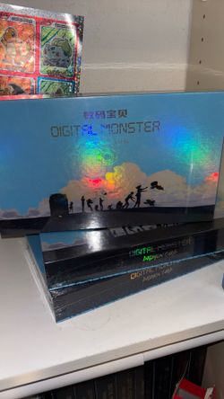 Digital monsters, a.k.a. Digimon collector box