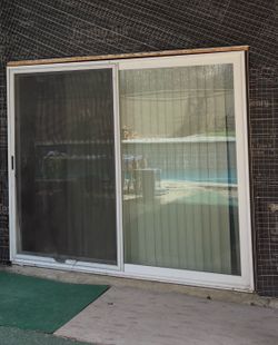 Milgard slider 8’ x 80”