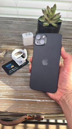 iPhone 15 Plus | 256GB | For Cricket Only! | Black| 30 days warranty ✅