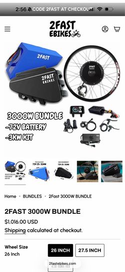 72v 3000w hub wheel conversion kit ebike