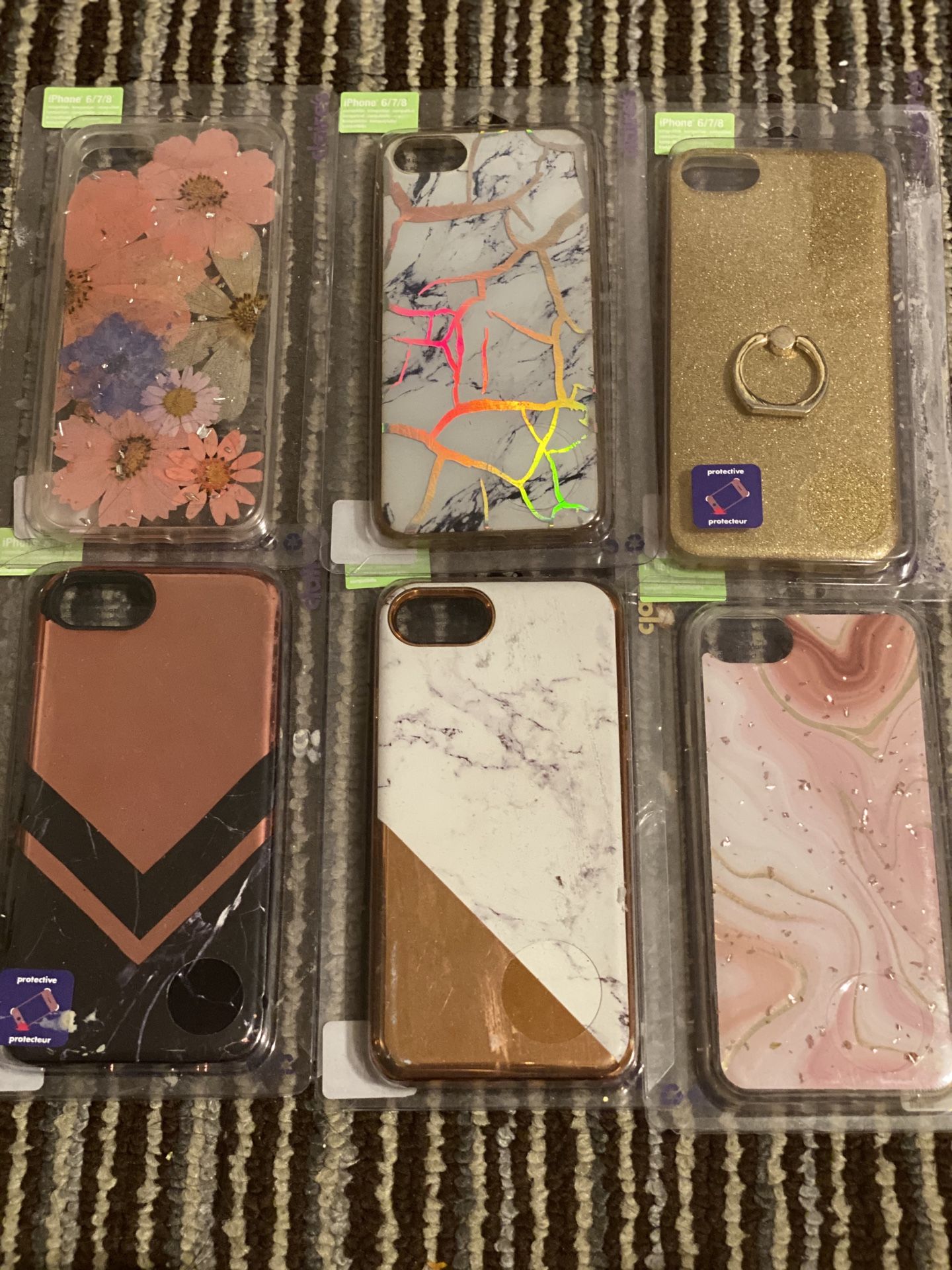 iPhone 7 (not plus) phone cases. ($15 ALL cases)