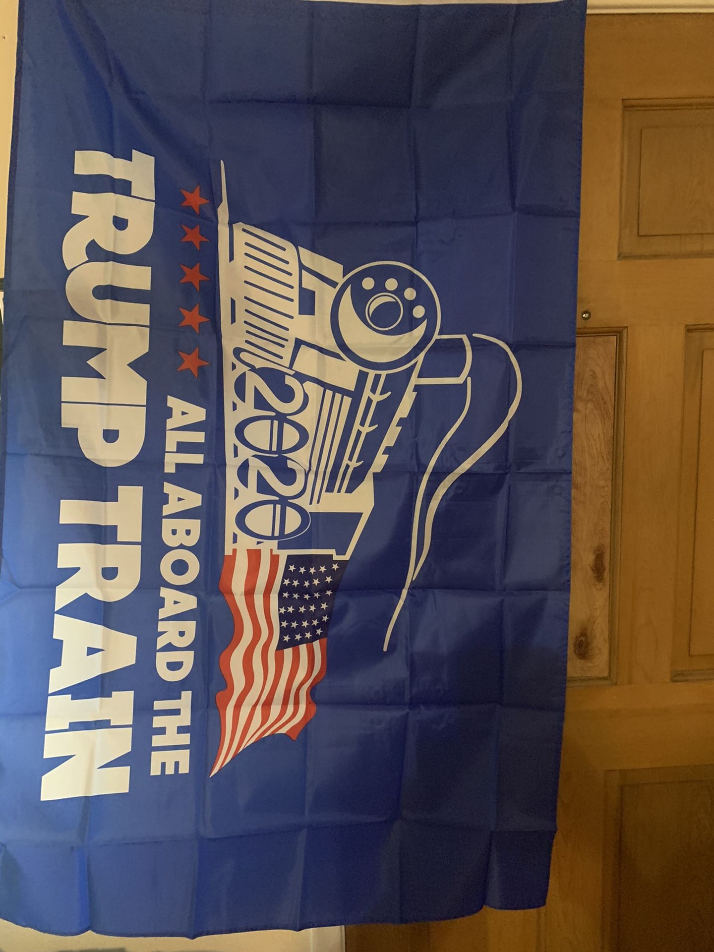 Trump flags