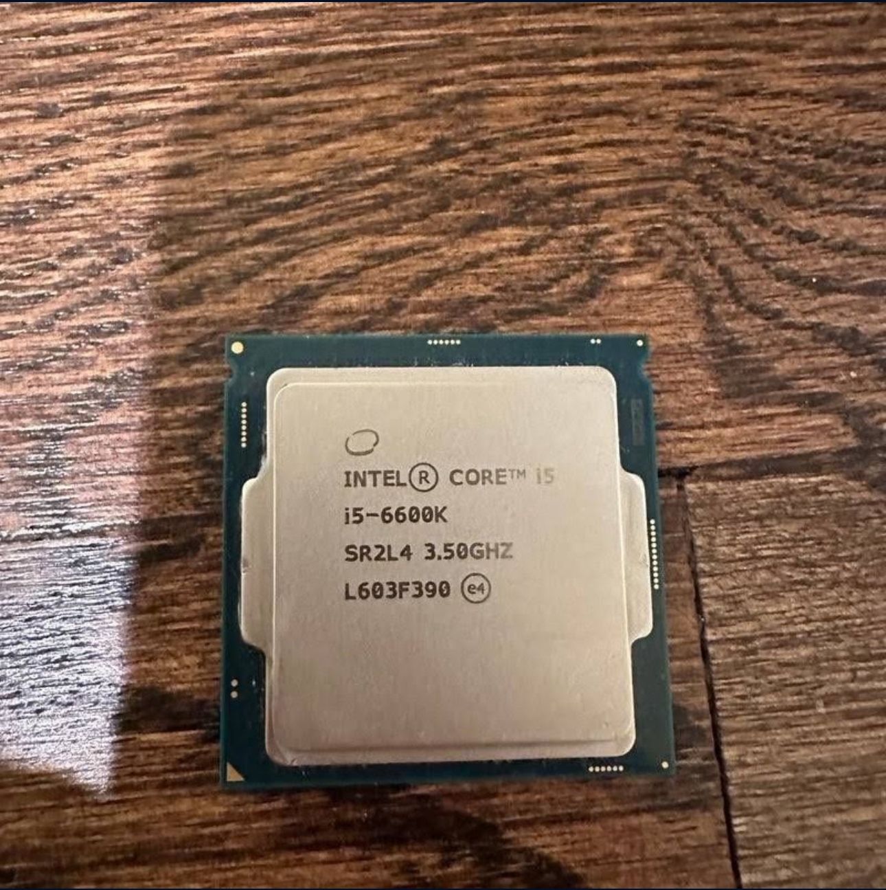 Intel I5-6600K CPU