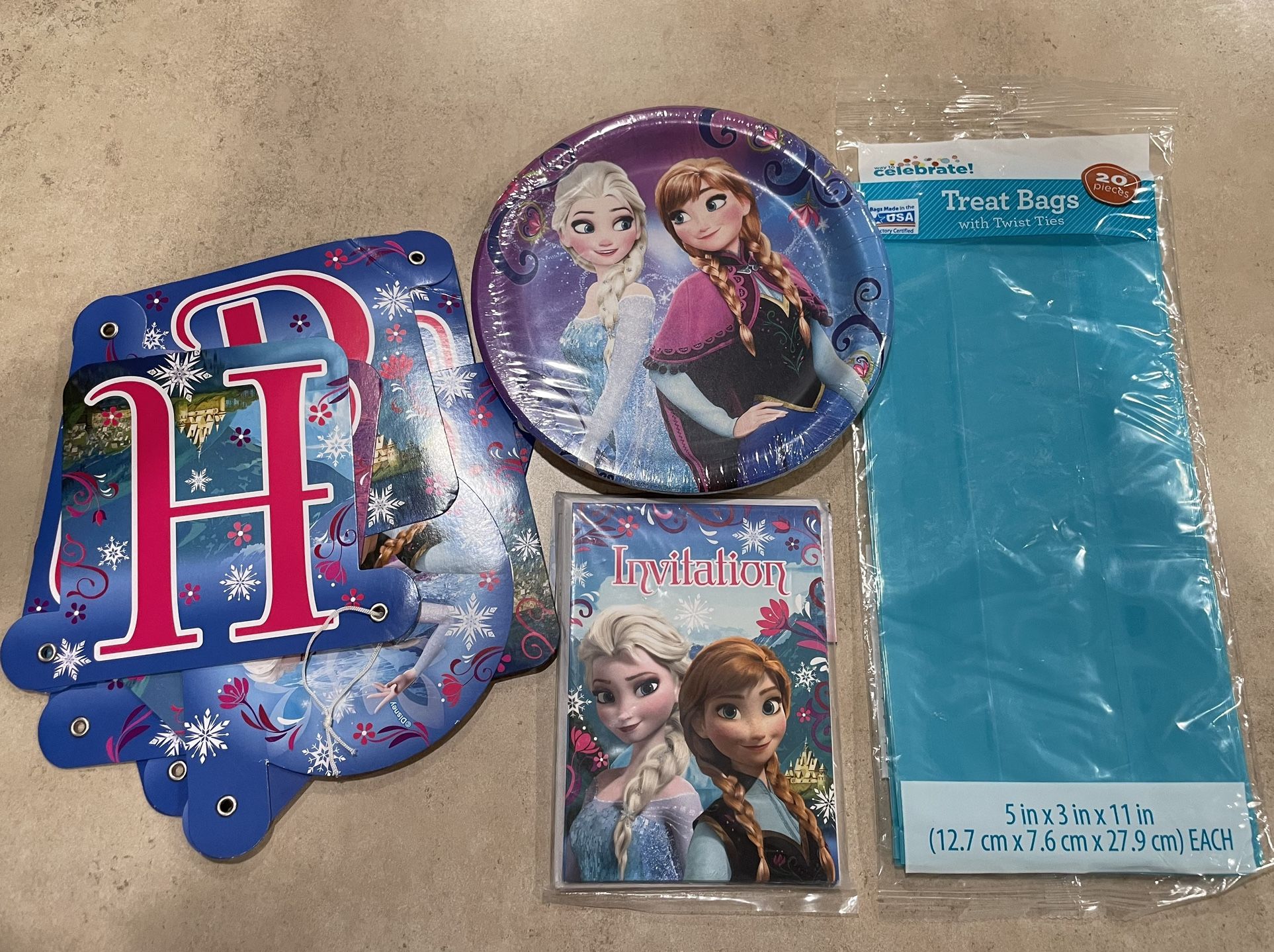 Frozen/Elsa Party Supplies 