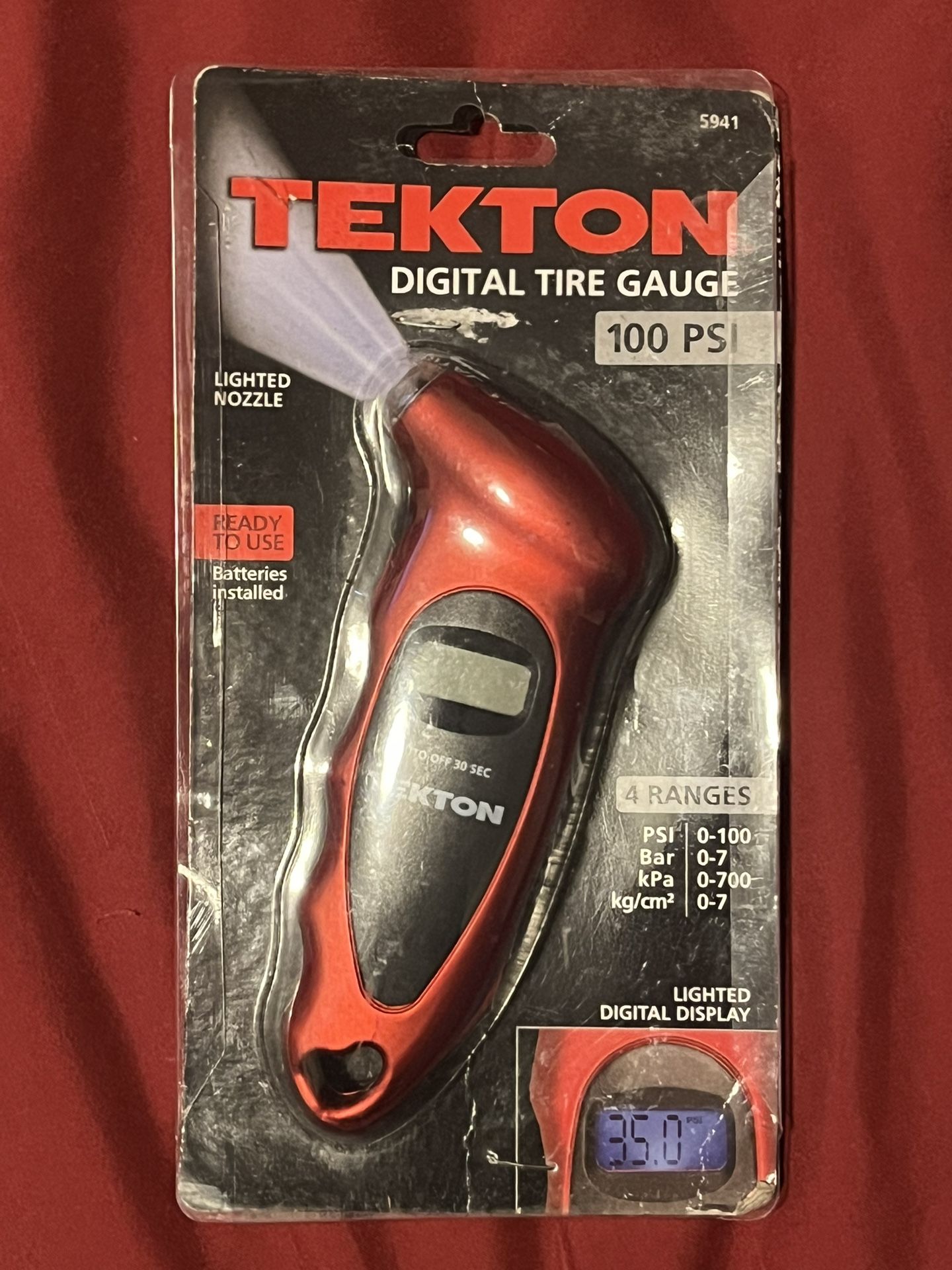 Tekton Digital Tire Gauge