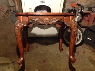 Antique wooden tables