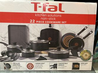 T-Fal  Cookware set 22 peaces New