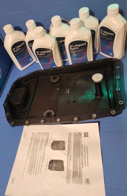 ZF6HP19 ZF6HP21 Transmission Oil Filter kit and 7 Liter ZF LIFEGUARD 6 Speed ATF