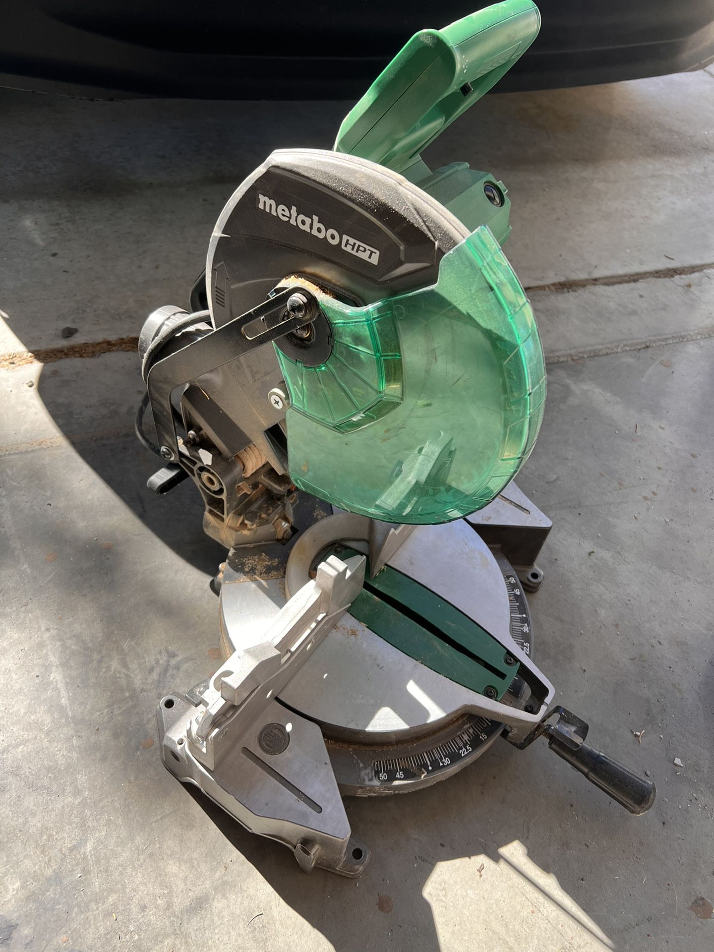 Metabo Chop Saw Light Use 