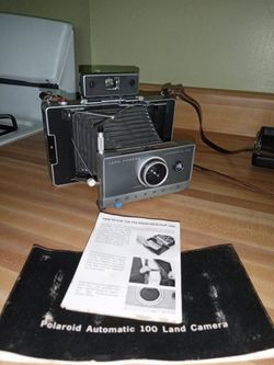 polaroid land camera automatic 100