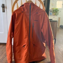 Patagonia Snowshot Jacket, Large, Orange