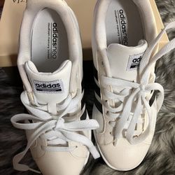 White Adidas 
