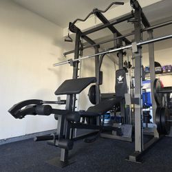 Smith Machine 2001 | Multi-Use Adj Bench | Gym Equipment | Fitness | Squat Rack | Excercise |🔴WEIGHTS AND BARBELL SOLD SEPARATELY 🔴 FREE DELIVERY 🚚