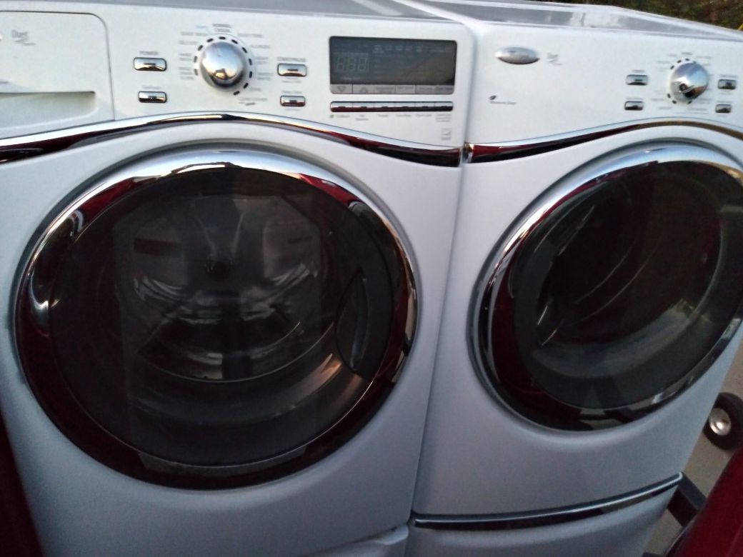 2019 almost like new never been used whirlpools best Gold Series washer $180 dryer $180 will sell separate