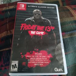 Friday the 13th: The Game Ultimate Slasher Edition - Nintendo Switch