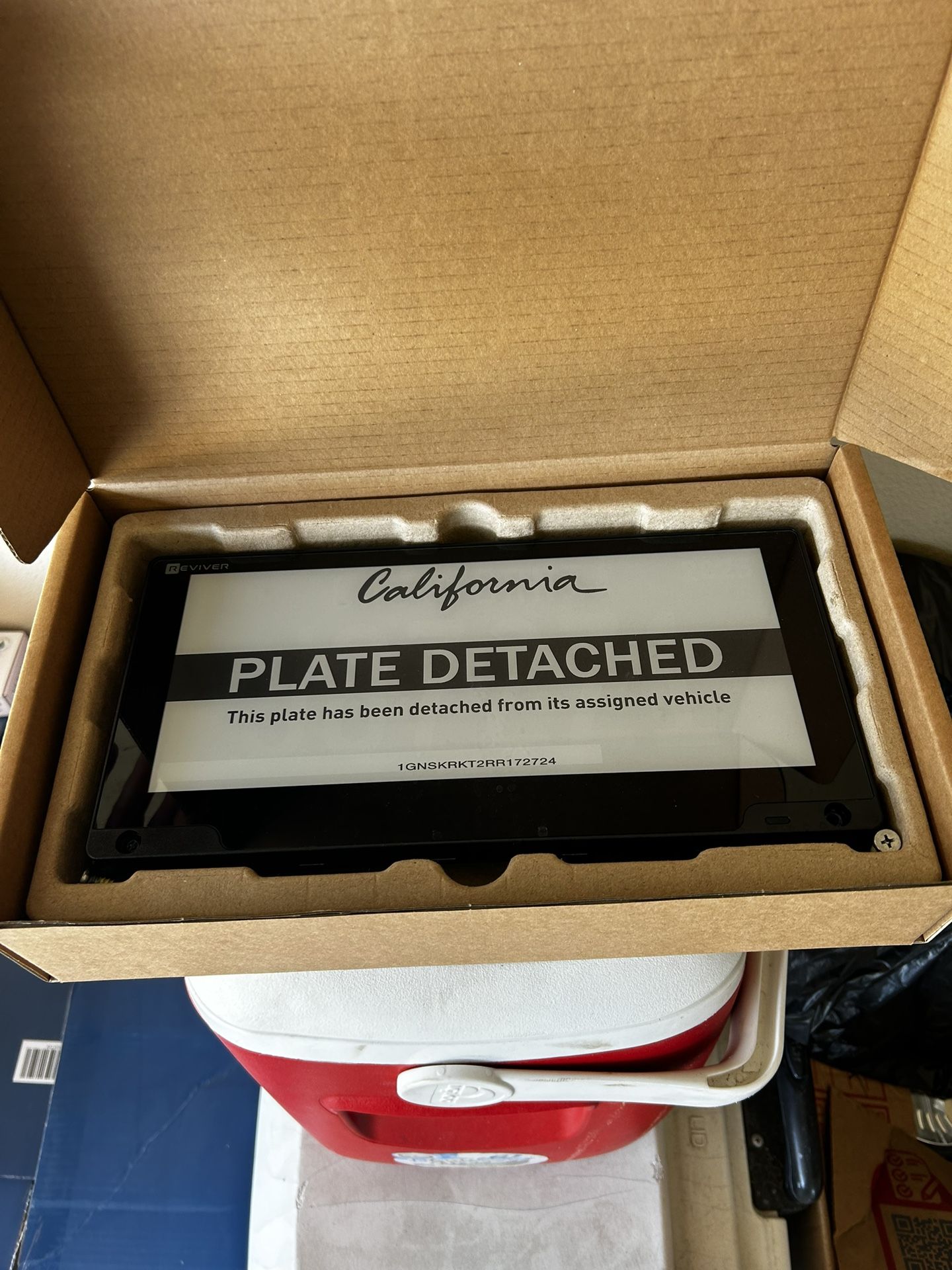 Digital License Plate
