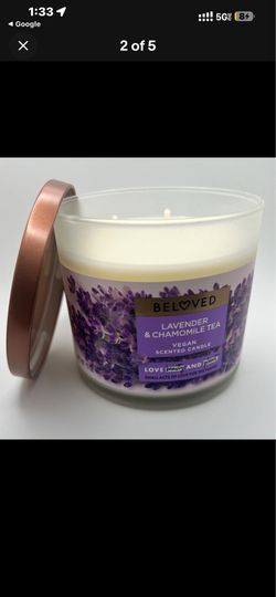 Beloved Lavender & Chamomile Scented Candle