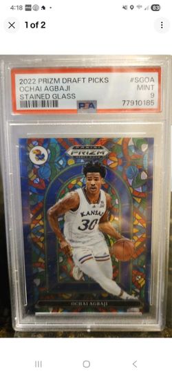 2022 Ochai Agbaji Panini Prizm Stained Glass 