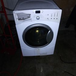 Washer and dryer