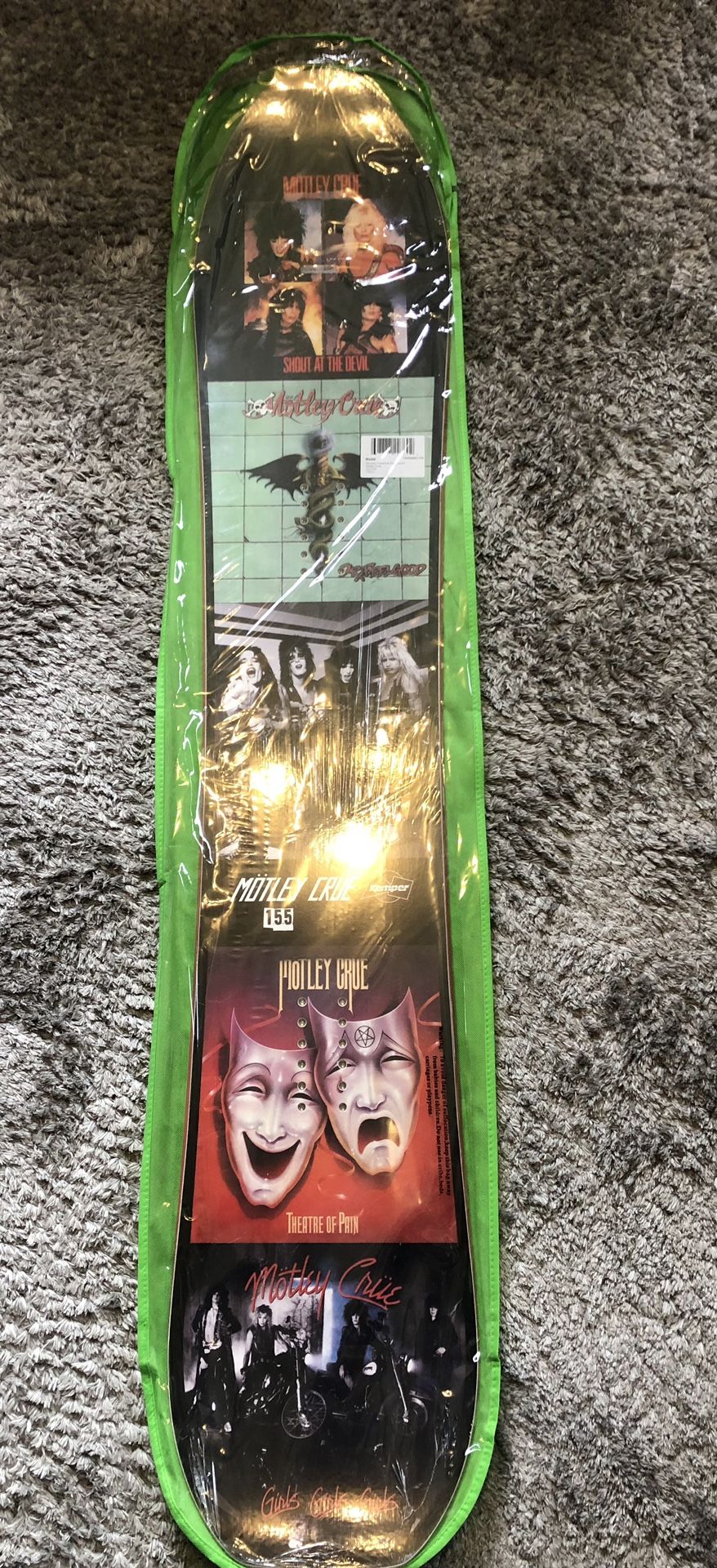 Kemper Freestyle Mötley Crüe 2023 Snowboard 155cm - cruiseboatoman.com