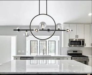 Housemark Luna 8-light LED Island Pendant Light