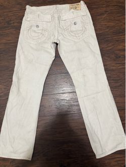 White True Religion Jeans (Size 34)