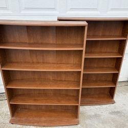 DVD/Media Shelves x2