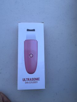  Pink Electric Skin Scrubber 