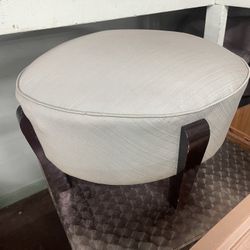 Mid Century Red Lion Table Company Ottoman