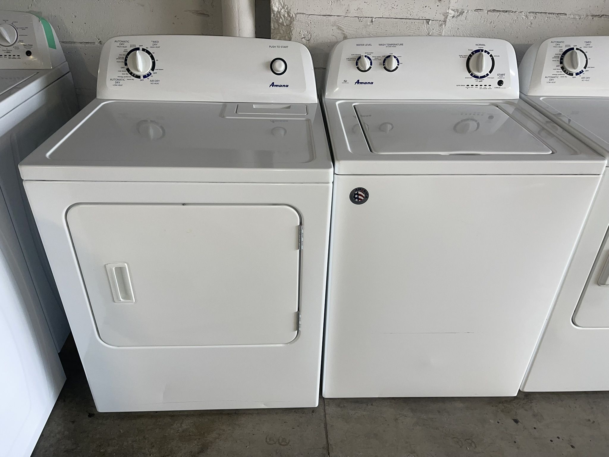 Amana Washer And Dryer