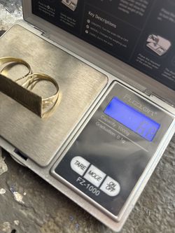 10k Two Finger Ring