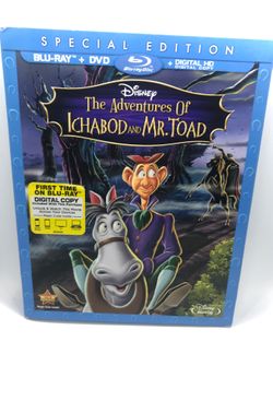 The Adventures Of Ichabod & Mr. Toad Blu-ray