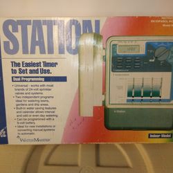 New In The Box Timer Station For Sprinklers