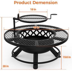 Outdoor Fire pit new in the box