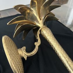 SOLID BRASS - Wall  Candle holder