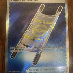 Pokemon Night Stretcher 173/132 Mega Evolution Full Art Trainer Holo MINT!