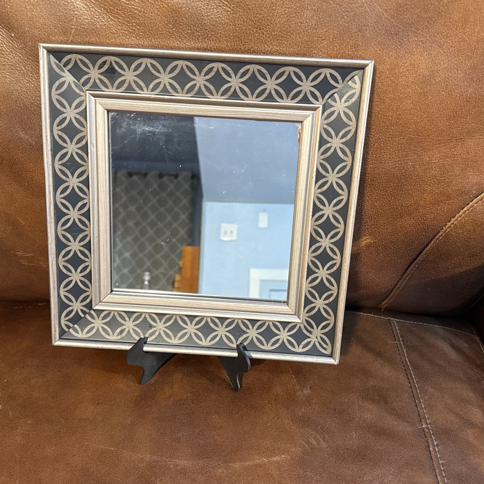 Small Decorative Mirror With Stand