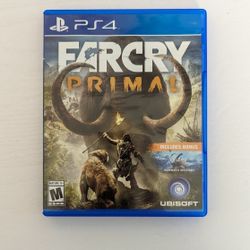 Far Cry Primal For Playstation 4 PS4 Video Game