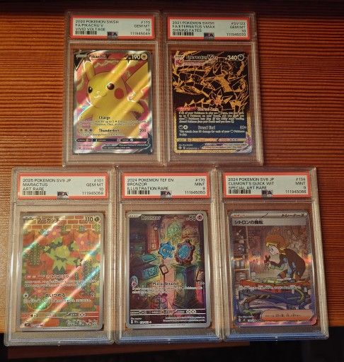 🔥 PSA POKEMON SLABS MODERN 🔥