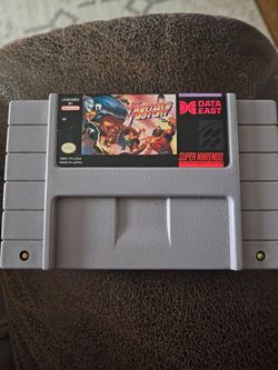 Fighter's History Super Nintendo Game