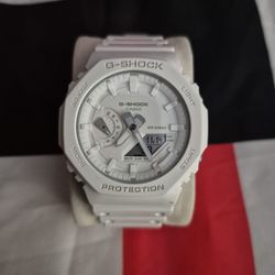 G Shock Hybrid 2100 Watch, White Color