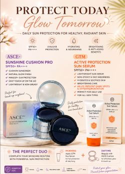 Advance Korean Skincare, The perfect pair for flawless skin.